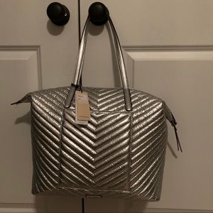 Rebecca Minkoff NWT Stella Quilted Top Zip Tote